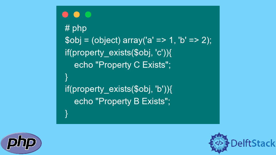 check-if-a-property-exists-in-php-delft-stack